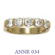 Diamond Anniversary Ring - ANNR 034
